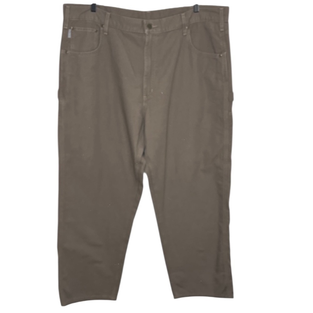 Carhartt Brown Loose Fit Carpenter Pants Men Size 42x30